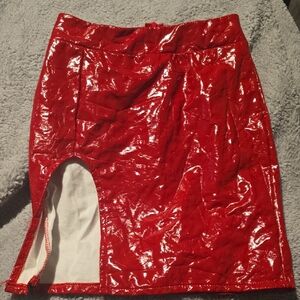 Red Women's Skirt